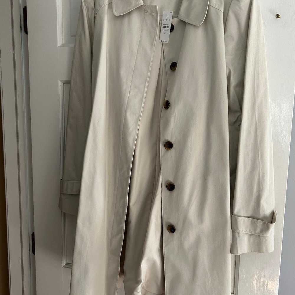 Loft Khaki Coat